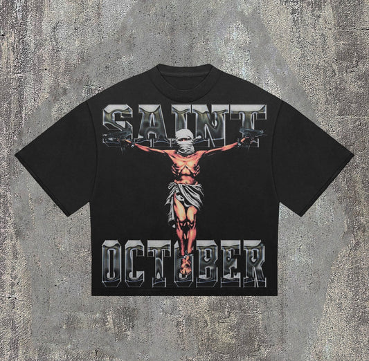 BLACK SAINT OF WAR TEE